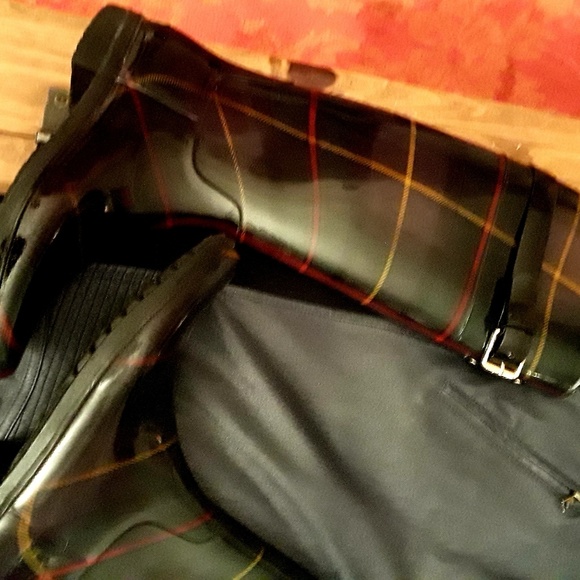 Ralph Lauren Plaid Rainboots - Picture 7 of 7